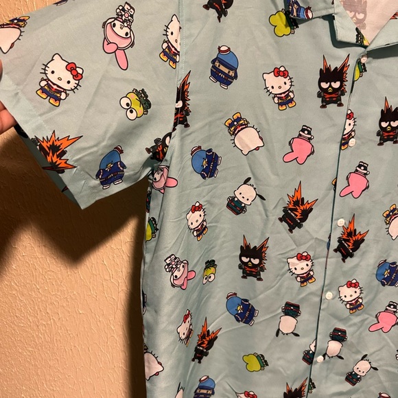 SANRIO HELLO KITTY & FRIEND‎ Button Down Shirt Size XXL - Picture 3 of 6